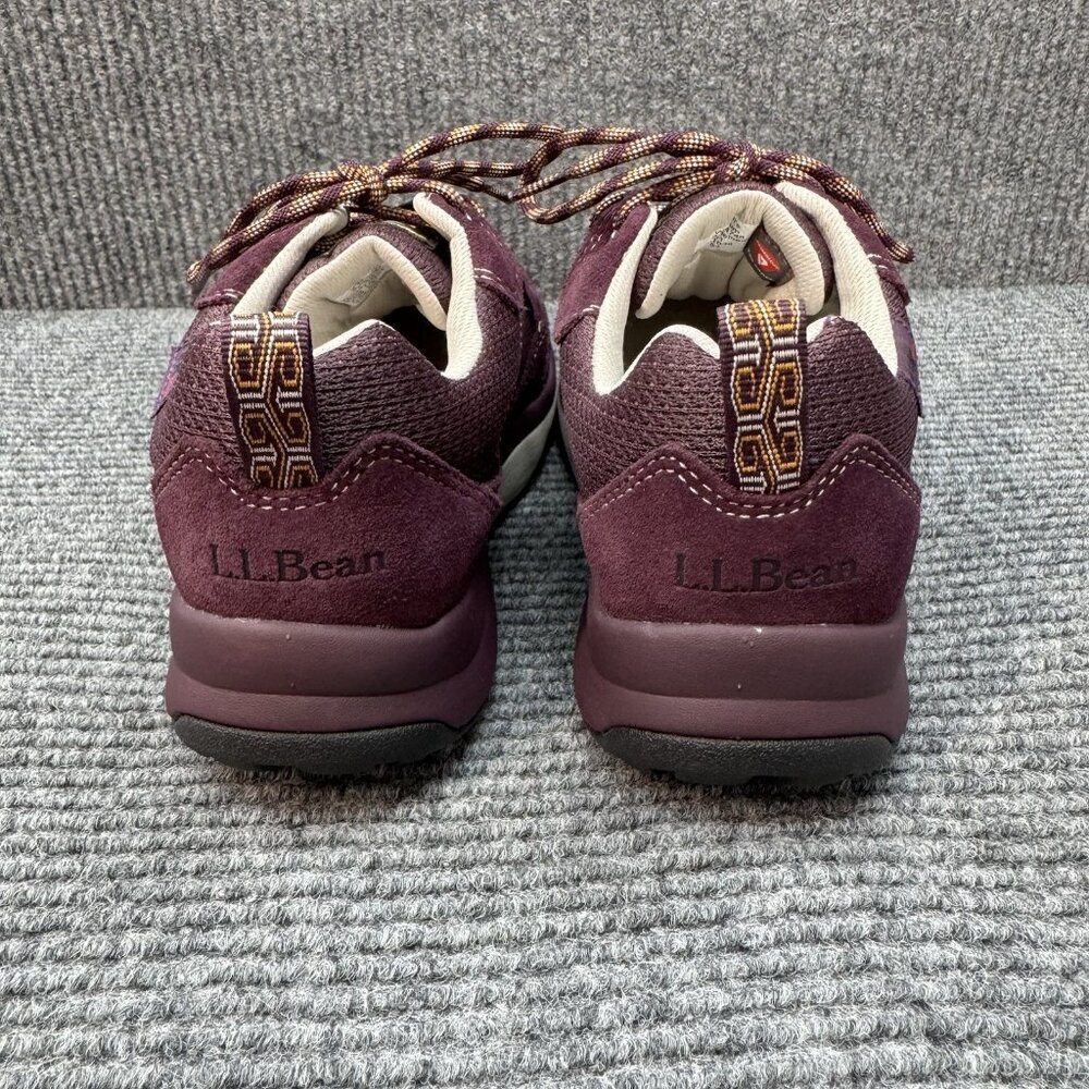 LL Bean Tek 2.5 Hiking Shoes Womens 8M Purple Waterproof Insulated Suede 504746 - Picture 5 of 11